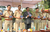 Police Flag Day Observed in city